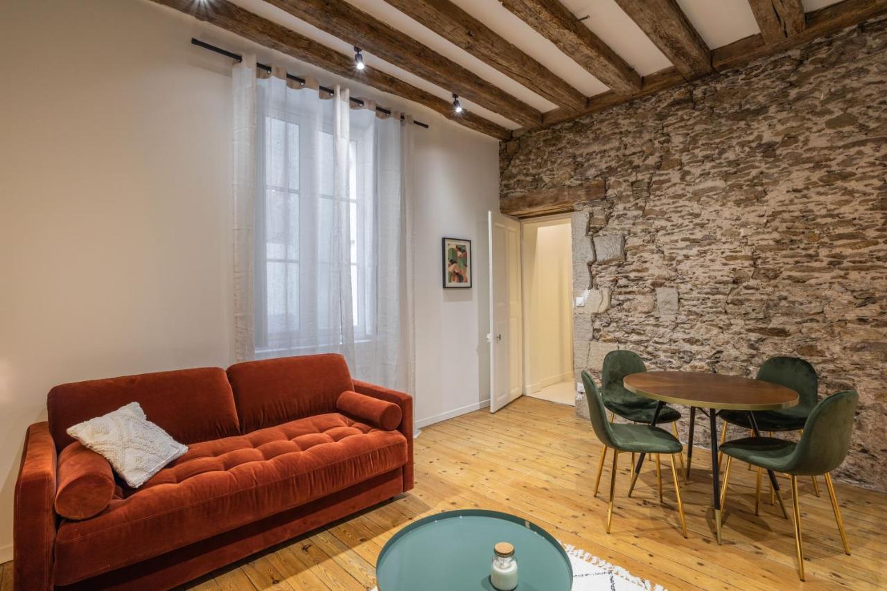 La Baronne- Chaleureux T2 Apartment Nantes Bagian luar foto